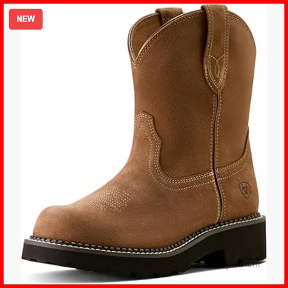 Women's Suede Western Boots 8